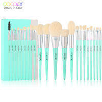 Docolor Makeup Brushes 22pcs Professioal Foundation Blending Face Powder Blush Contour Eyeshadow Synthetic Hair Make Up Brushes