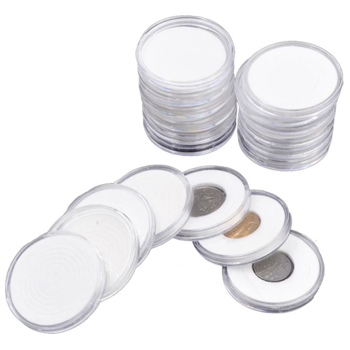 60-pcs-46mm-coin-cases-capsules-holder-applied-clear-plastic-round-storage-box