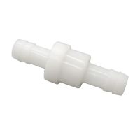 【Special offer】 พลาสติก One Way Inline Check Valve เชื้อเพลิงดีเซลแก๊สของเหลวน้ำของเหลววาล์ว10Mm