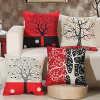 BZ275 Tree pastoral style Pillow Cushion Cover Pillowcase Sofa/Car Cushion /Pillow Home Textiles supplies