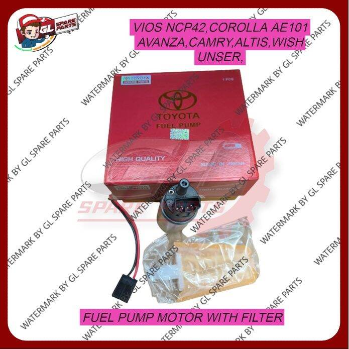 OEM TOYOTA FUEL PUMP MOTOR TOYOTA VIOS NCP42 COROLLA AE101 AVANZA CAMRY