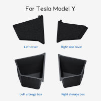 ออแกไนเซอร์ท้ายรถสำหรับ Tesla รุ่น3รุ่น Y กล่องเก็บของด้านข้างถังขยะกันน้ำอุปกรณ์เสริมในรถยนต์