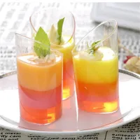 15Pcs Dessert Cups Birthday Party Decor Supply DIY Clear Mousse Jelly Cup