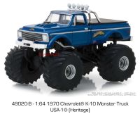1:64 1970 Chevrolet Monster Truck Bigfoot Truck Collection Of Car Models