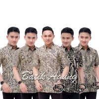 CODLiang Te KEMEJA Premium Modern Mens Short Sleeve Shirt/Uniform Batik Shirt For Contemporary Mens School Work