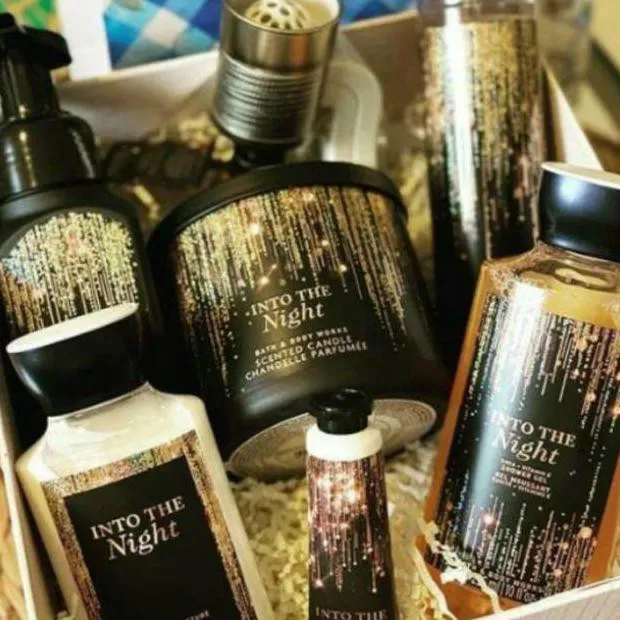 into the night candle bath and body works