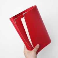 B5 Lined Loose Leaf Replaceable Notebook A4 Large Size Soft Cover Leather Blank Grid Planner Note Books Pads