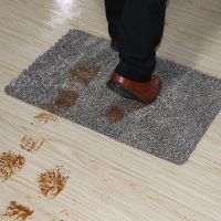 Indoor Super Absorbs Doormat Latex Backing Non Slip Door Mat for Small Front Door Inside Floor Dirt Trapper Cotton Entrance Rug