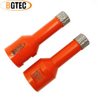 BGTEC 2Pc 12Mm Vacuum zed M14 Connection Drilling Bits Porcelain Tile Drill Core Bit Marble,Stone,Masonry Hole Saw Cutter