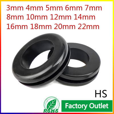【2023】1050pcsDouble-sided Protect Rubber Grommets Ringmm HS Non-toxic Odorless Rubber Gasket For Protect Wire