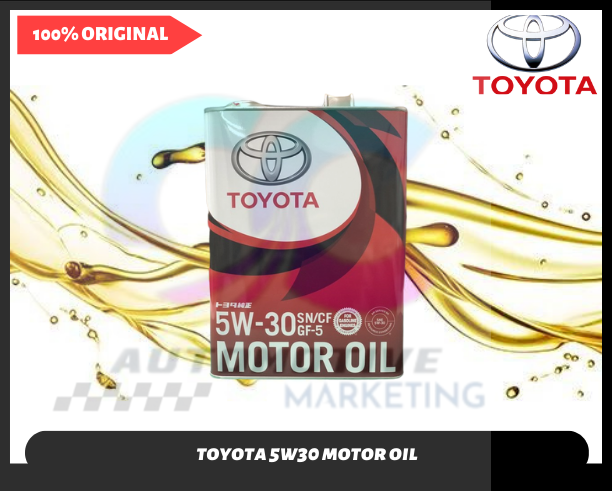 08880-10705 TOYOTA 5W30 Synthetic SN GF-5 JAPAN IMPORTED ENGINE OIL ...