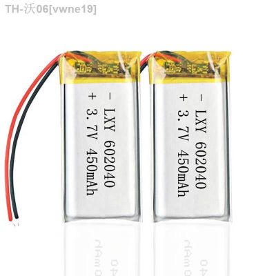 Top SELLER Hot High Quality 602040 3.7v 450mAh High Capacity Rechargeable Lithium Li-po Li-polymer Li Ion Battery [ Hot sell ] vwne19