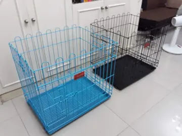 Open top dog outlet cage