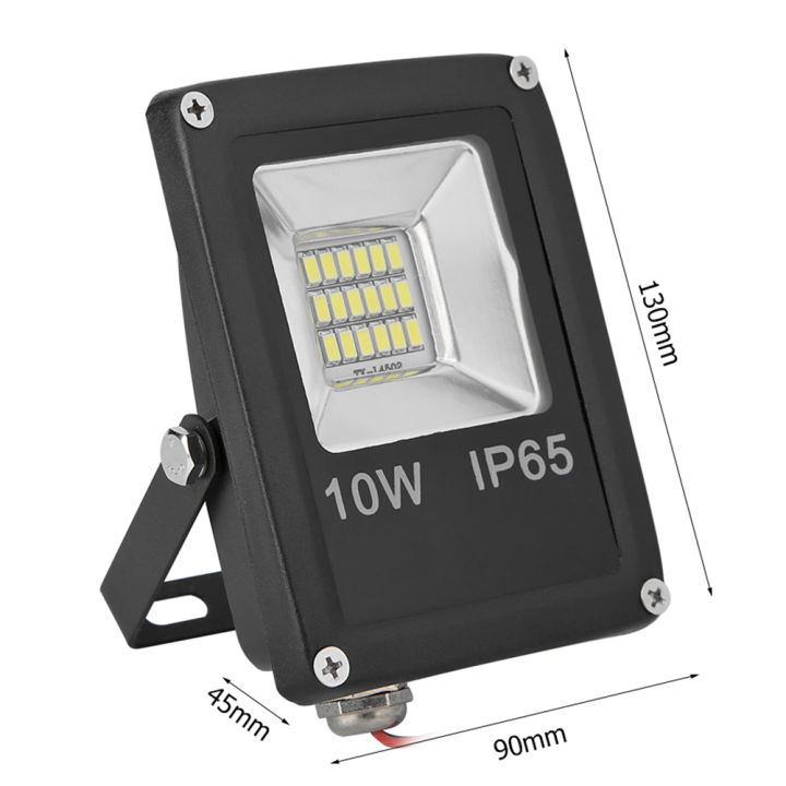 ip65-น้ำท่วมไฟ-led-กันน้ำ-12v-โคมไฟติดผนังกลางแจ้ง-12v-10w