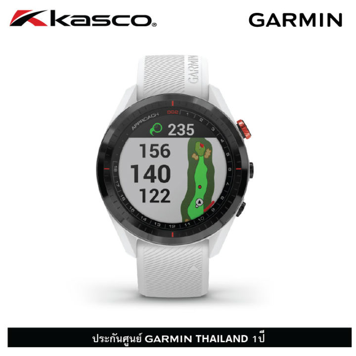 ผ่อน-0-garmin-approach-s62-นาฬิกากอล์ฟพรีเมี่ยมพร้อม-gps-และวัดอัตรการเต้นของหัวใจ-by-kasco-golf-thailand