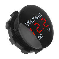 Led Digital Display Voltmeter Ammeter รถจักรยานยนต์กันน้ำ DC 12V-24V มิเตอร์วัดกระแสไฟสีแดง