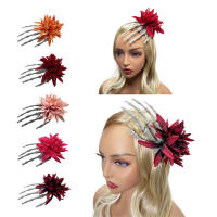 Skeleton Hairpin Horror Hair Clip Dark Daisy Hand Bone Hairpin Horror Dress Up Halloween Party Headdress