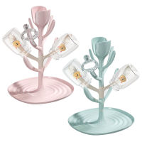Baby Bottle Drying Rack Feeding Accessories Dryer Drainer Storage Pacifiers and Accessories Supports Stand Tree Cup Shelf