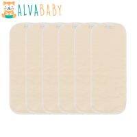 (6pcs/lot) Alvababy Reusable Hemp Insert Cloth Diaper Insert Washable 4 layers Hemp Diaper Insert