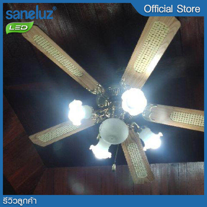 saneluz-10-แถม-5-หลอดไฟ-led-bulb-12w-แสงสีขาว-daylight-6500k-แสงสีวอร์ม-warm-white-3000k-หลอดไฟแอลอีดี-หลอดปิงปอง-ขั้วเกลียว-e27-ใช้ไฟบ้าน-220v-led-vnfs