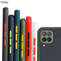 For Samsung Galaxy M32 Case Silicone Matte Soft Protective Case For Samsung Galaxy A22S A12 M32 A32 A22 A52 A72 A71 A51 Cover