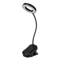 Clip-On Desktop Lamp USB Rechargeable Table Lamp Bedroom Reading Book Night Light LED Desk Lamps 3 Modes Light Adjustable fashionable
