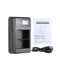 LCD USB CHARGER OLYMPUS BLN-1 พร้อมจอแสดงผลแบตเตอรี่ แอลซีดี USB LCD ที่ชาร์จ เครื่องชาร์จ แท่นชาร์จ แบต แบตกล้อง โอลิมพัส OLYMPUS BLN-1 ขนาดเล็ก ชาร์จไว ชาร์จได้ทุกที่ ไม่พลาดภาพสวยๆ เก็บเงินปลายทางได้ พร้อมส่ง(สีดำ)(1294)