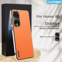 เคส PU หนังกลับนิ่มสำหรับ Honor 50 60 70 80 Pro GT,เคสป้องกันกล้องเคสหนังหรูหราสำหรับ Honor 70 80 Pro