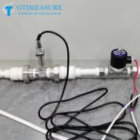 Turbine Flowmeter Sensor Water Liquid Pulse Signal SS304 Diesel Gasoline Milk Alcohol Methanol Pure Water Flow Meter