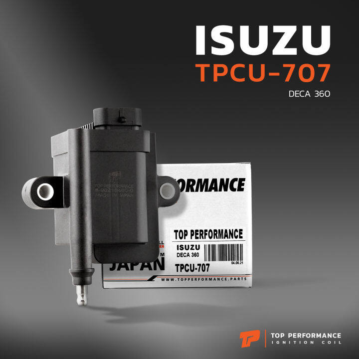 คอยล์จุดระเบิด-isuzu-deca-360-6uz1-ตรงรุ่น-100-tpcu-707-top-performance-made-in-japan-คอยล์หัวเทียน-อีซูซุ-เดก้า-สิบล้อ-หกล้อ-รถบรรทุก-8-98216460-0