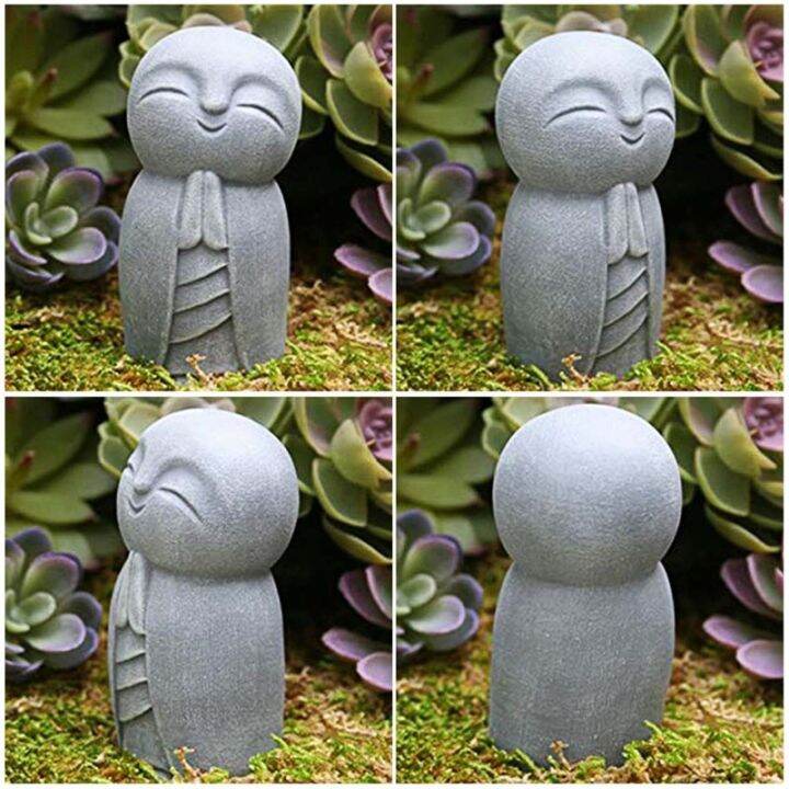 small-monk-statue-decorative-resin-grey-little-jizo-buddha-sculpture-for-outdoor-garden-lawn-art-decoration-ornament