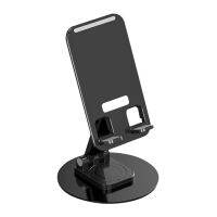 gthrrftdb Foldable Live Phone Stand 360 Rotating Telescopic Mobile Phone Video Viewing Stands Height Adjustable Non-slip for Travel