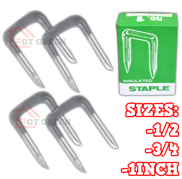 thumbnail interactive-video image 1 of Wire Bender Gardner Bender Fiber Insulated Staples - 40-Pack For 1 of 14