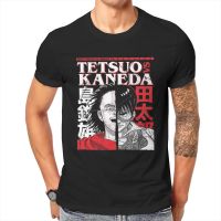 ที่มีคุณภาพดี Tetsuo VS Kaneda Akira 80วินาทีญี่ปุ่นมังงะภาพยนตร์เสื้อยืดด้านบนผ้าฝ้ายขนาดใหญ่ Ofertas ผู้ชาย Streetwear กราฟิกผู้ชายเสื้อยืด