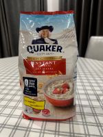 ข้าวโอ๊ต ปรุงสำเร็จ ตราเควกเกอร์ 1 กิโลกรัม (Quaker Instant Oatmeal 1 Kgs)