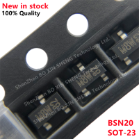 50PCS BSN20 SOT23 MARKING M8W Field effect ท่อ MOSFET