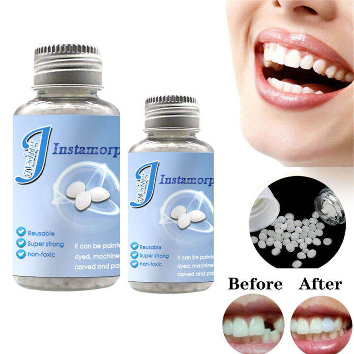 Safety Decorative Denture Repair Dental False Teeth Solid Glue Tooth
