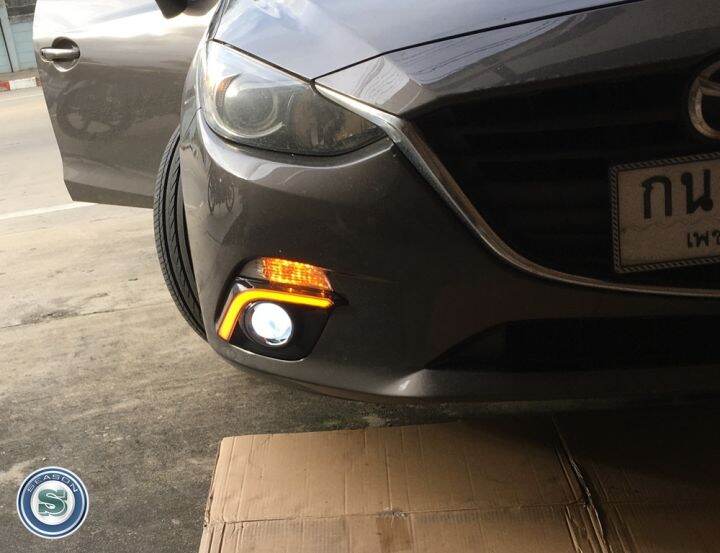 day-light-mazda3-2014-light-bar-drl-mazda3-daytime-drl-เดย์ไลท์-มาสด้า3-2014