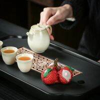 【Ready】? Ornament Cn Lyee Can Raise Tray Sm Table ratn Set Table Ceremony Culture