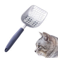 Portable Pet Cat Litter New Stainless Steel Cat Kitty Litter Box Poop Scoop Durable Cat Litter Scoop Non Stick Pet Litter Scoop