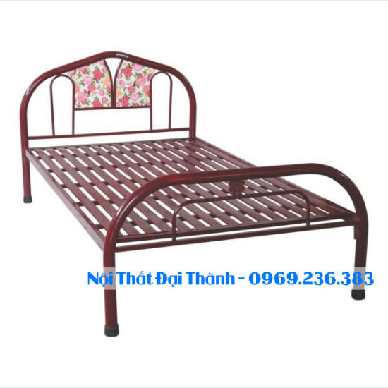 Giường sắt sơn tĩnh điện hiện đại và chất lượng.GSS 001