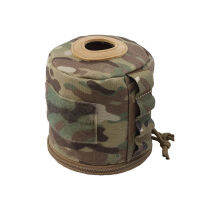 Molle กระดาษกระเป๋ากรณีแขวนม้วนถุงเก็บสวมทนผู้ถือผ้าเช็ดปากแบบพกพากล่องกระดาษทิชชูกลางแจ้งเดินป่าล่าปิกนิก