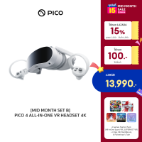 [MID MONTH SET B] PICO 4 All-In-One VR Headset 4K (128GB/256GB) 2 Game Starter Pack + 3 Games