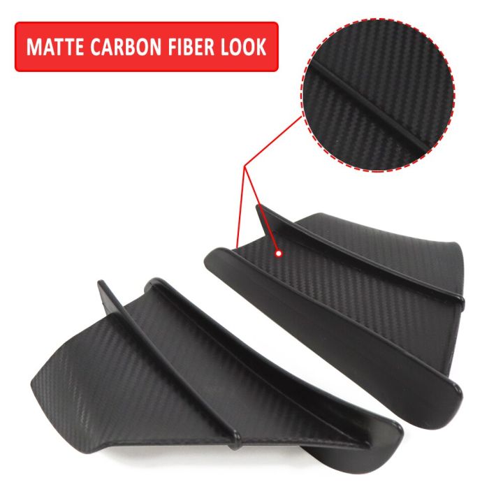 Motorcycle Winglet Aerodynamic Wing Kit Spoiler For Yamaha Suzuki ...