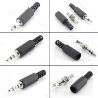 3.5mm Audio Connector 2/3/4 Pole Mono/Stereo Plug Converter Male Female Socket Headphone Adapter Jack D1AG