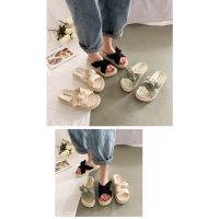 [Value Club] Slippers Womens Outdoor Sandals Summer Soft Bottoms INS Fashion New Muffin Thick Bottomed Beach Shoes