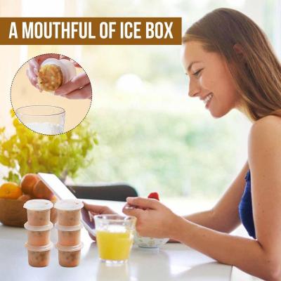 Ice Maker Mold Durable Bar Pub Wine Ice Blocks Maker Household Transparent Ice Cube Box With Lid Kitchen Tools Accessories Ice Maker Ice Cream Moulds
