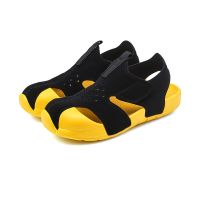 Summer New Baby Beach Sandals Boys and Girls Super Lightful Cool Breathable Shoes Baby Candy Color Toe Protection Soft Sandals