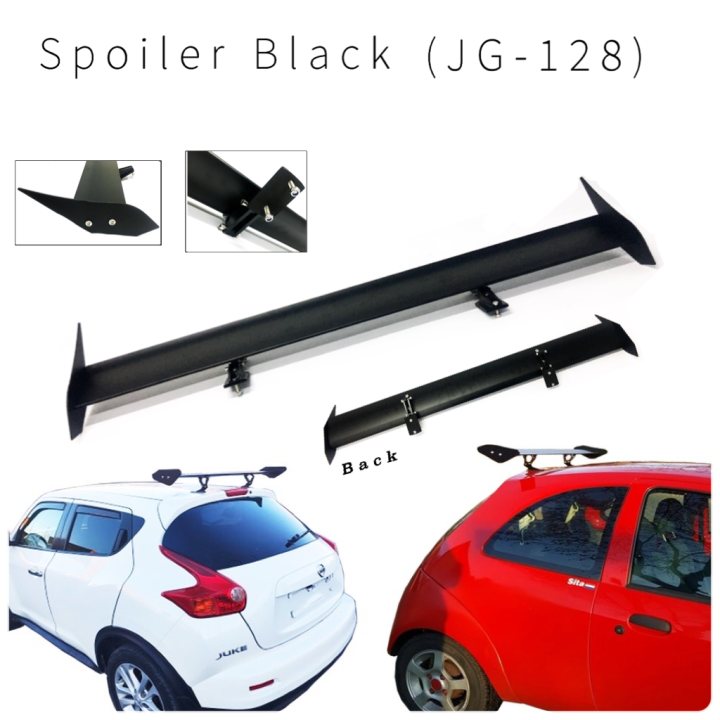 CPA (110cm) JG128 Aluminum Single Deck Racing Rear Trunk Spoiler Black