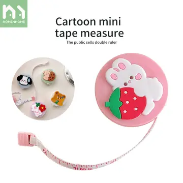 1pc Random Measuring Tape Retractable, Mini Soft Cartoon Measuring
